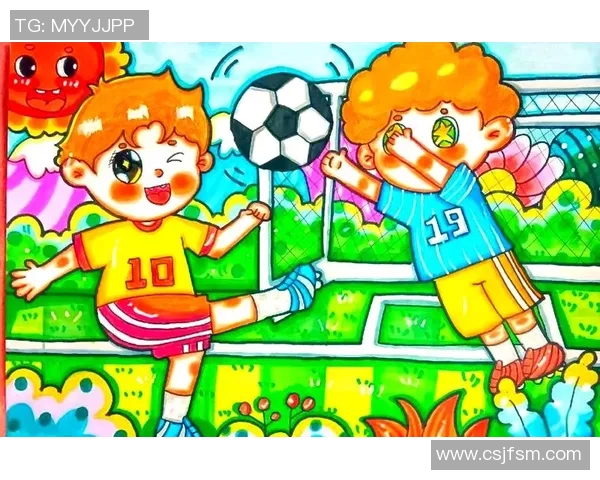 足球与足球明星的卡通形象创意展现与艺术魅力探索